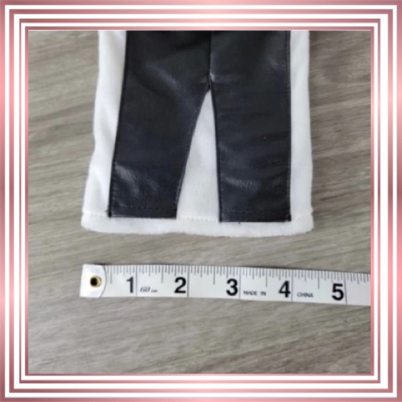 EUC! Faux Leather Jacket and Pants Wine Bottle Cover - Picture 5 of 8